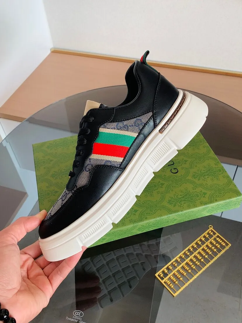 Factory price 400. The new GUCCI (Gucci) is launched at the same time, new men's shoes, 😘fabrics are selected imported cowhide, lining: sheepskin lining. 👍🏿 High-end ☄️ air-cushion molded anti-slip rubber outsole, exquisite lines, simple and elegant, comfortable and high-end for leisure travel. Code number: 38 to 44 (45 can be customized and cannot be returned or exchanged)